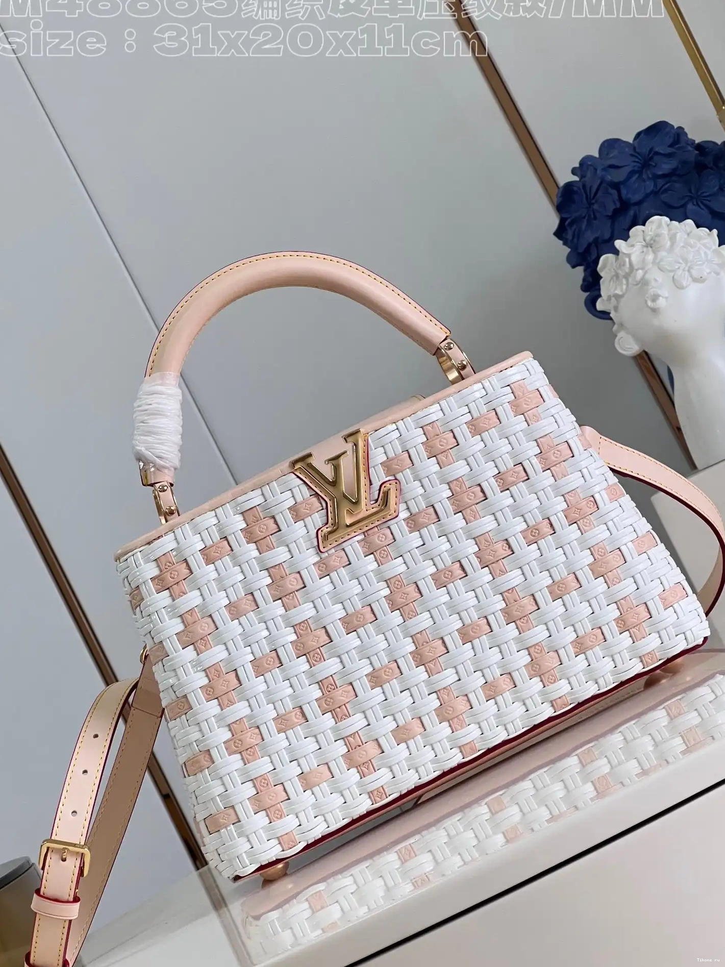 Affordable CAPUCINES BB-31.5*20*11CM LOUIS VUITTON 0503